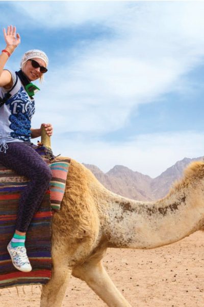 camel safari dubai