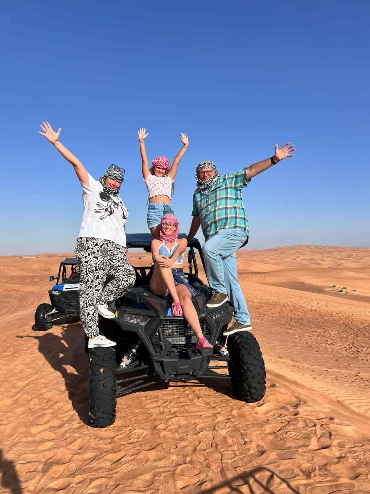 VIP Evening Desert Safari with Quad Bike Ride